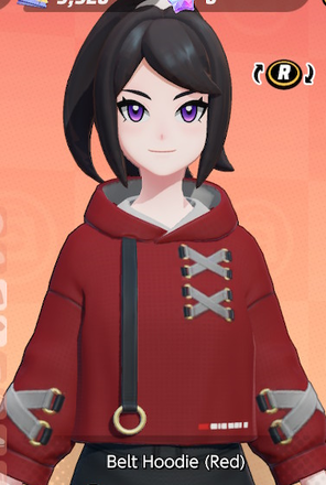 Belt Hoodie (Red) Preview