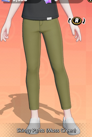 Skinny Pants (Moss Green) Preview