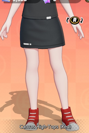 Canvas High-Tops (Red) Preview