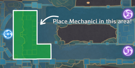 Genshin - Where to Place Mechanici on Stage 10