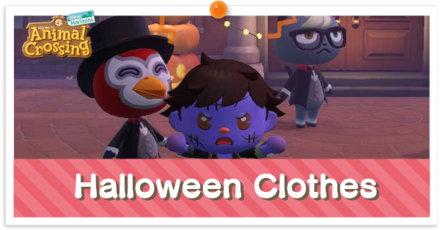 ACNH - Halloween Clothes partial