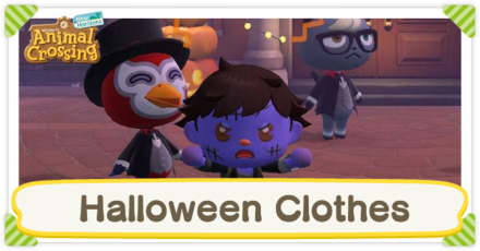 Animal Crossing New Horizons (ACNH)  - List of Halloween Clothes