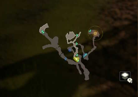 EX Road to Akkala Citadel Map