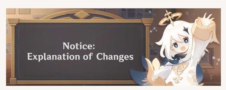 Genshin - Stellar Reunion Changes