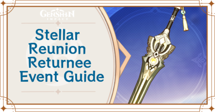 Genshin Impact - Stellar Reunion Returnee Event Event Guide