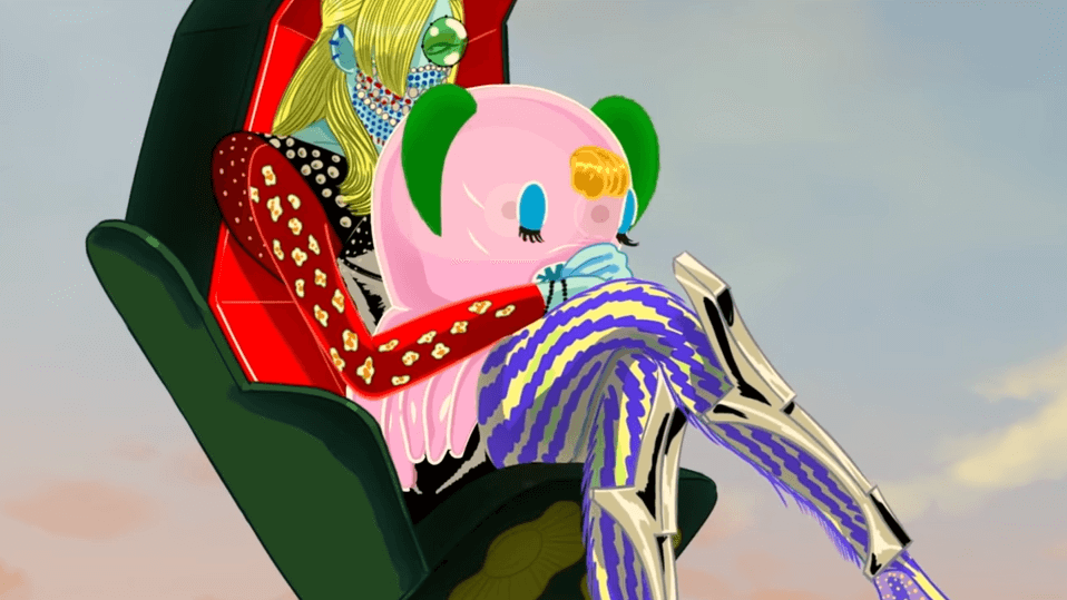 NMH3 Velvet Chair Girl Boss