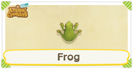 ACNH Frog Times and Price