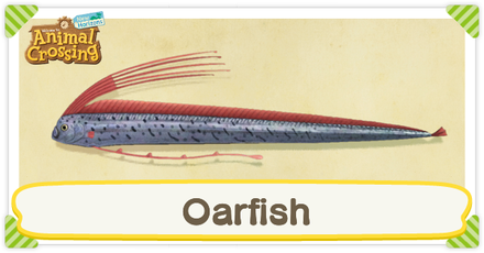 ACNH Oarfish Times and Price