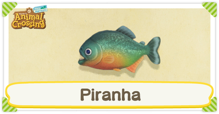 ACNH Piranha Times and Price