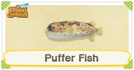 ACNH Puffer Fish Times and Price