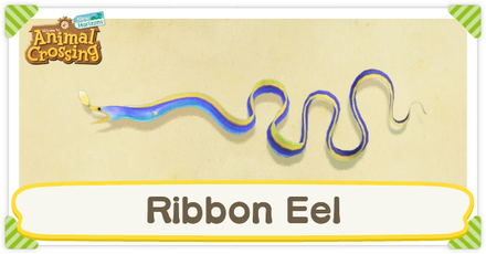 ACNH Ribbon Eel Times and Price