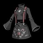 Bell-Sleeved Two-Piece