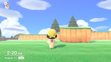 ACNH - A resident with loose sleeves