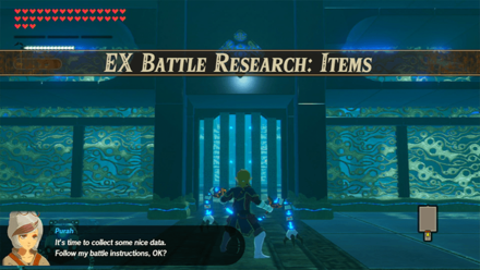 EX Battle Research: Items Banner
