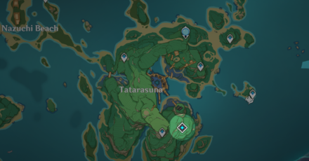 Genshin - Shakkei Pavilion Location