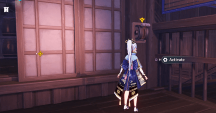 Genshin - Shakkei Pavillion - Activate Ladder Switch