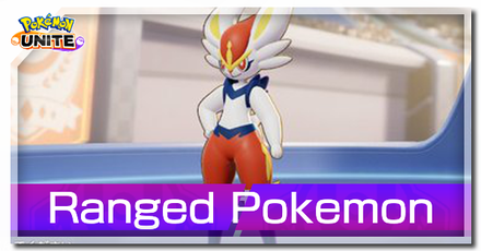 Pokemon UNITE - List of Ranged Pokemon (Long Range Pokemon)