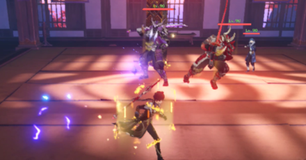 Genshin - Defeat the 1st Wave of Enemies in Formation Estate