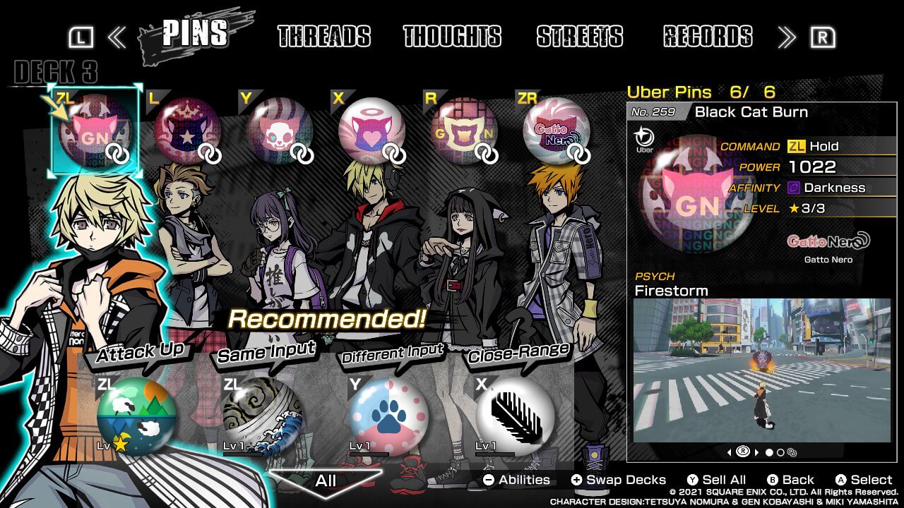 NEO TWEWY Black Cat Ensemble