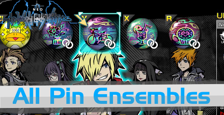NEO TWEWY All Pin Ensembles