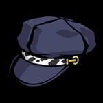 Cattle Print-Belted Cap