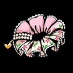 Flower Scrunchie