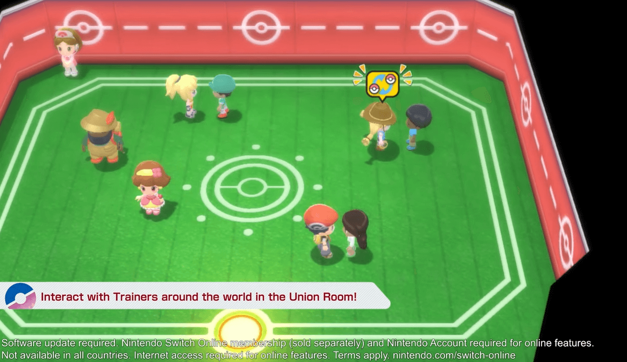 Pokemon BDSP Union Room