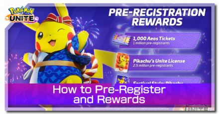 Mobile Release How To Pre Register And Pre Register Bonus Pokemon Unite Game8
