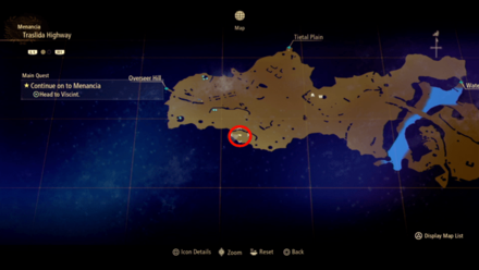 Tales of Arise - Chest 1 Map