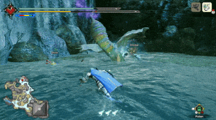 MH Rise - Pukei-Pukei Enraged Tail Spray