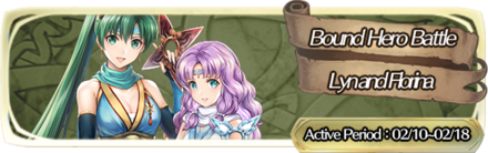 Lyn and Florina Bound Hero Battle Banner Fire Emblem Heroes FEH.png