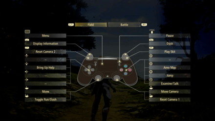 Tales of Arise - Полевое управление