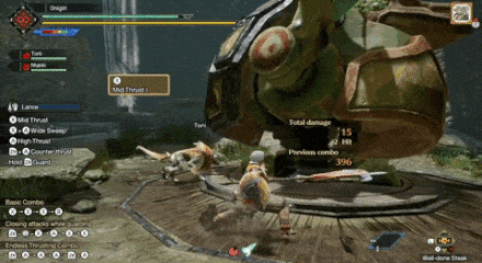 MH Rise - LANCE Spiral Thrust