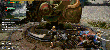 MH Rise - HAMMER Water Strike