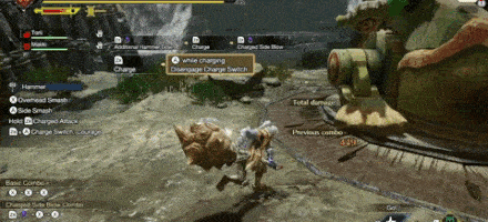 MH Rise - HAMMER Charge Switch Courage