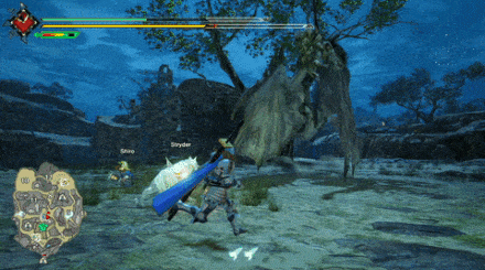 MH Rise - Rathian Jumps up and Slams into the Hunter