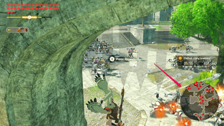 Hyrule Warriors Age of Calamity - Enlarge the Minimap