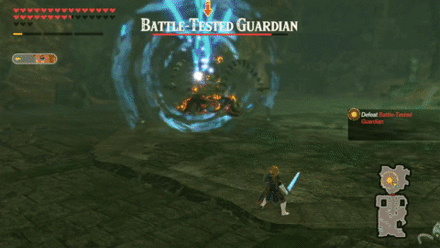 Hyrule Warriors Age of Calamity - Guard Beam Attack