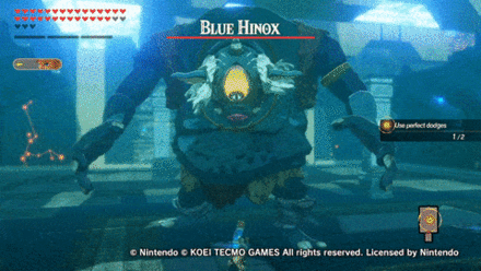 Perfect Dodge - Hinox - Dodge Sideways When It Tries To Pummel You.gif