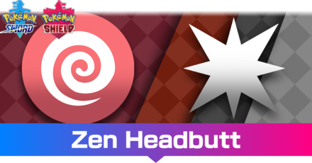 Pokemon Sword and Shield - Zen Headbutt