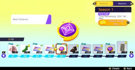 Item Enhancer Battle Pass