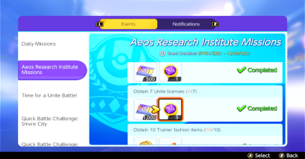 Item Enhancers Events