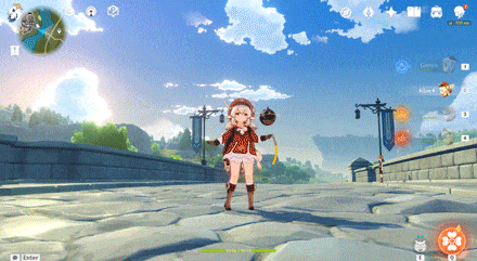 Genshin - Klee - Charged Attack