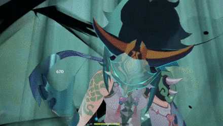 Genshin - Xiao Plunging Attack