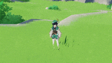 Genshin - Venti Plunging Attack