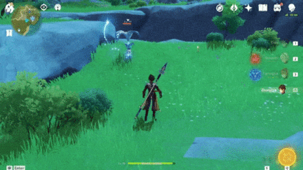 Genshin - Zhongli Plunging Attack