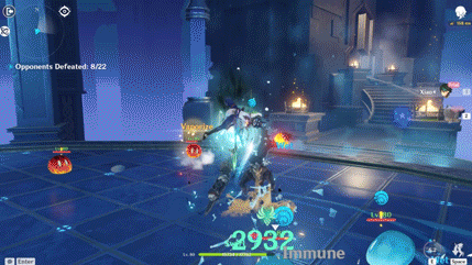 Genshin - Xiao Plunge Attack