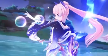 Genshin - Kokomi Showcase Skills