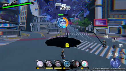 NEO TWEWY Gravity Affinity Mash-up Attack