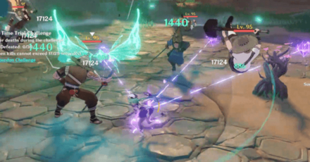 Genshin - Phantom Flow Challenge 4 - Summon Electrograna